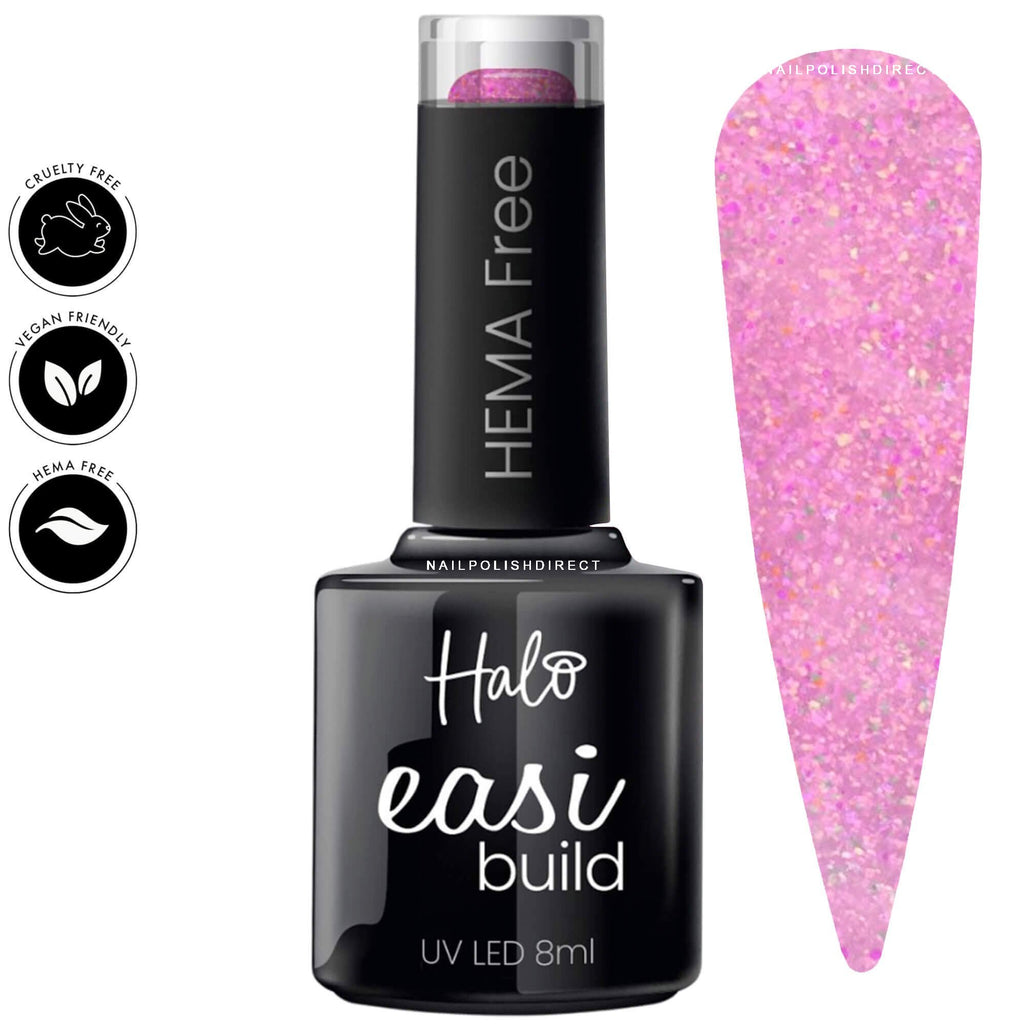 Easibuild Pink Glitter 8ml