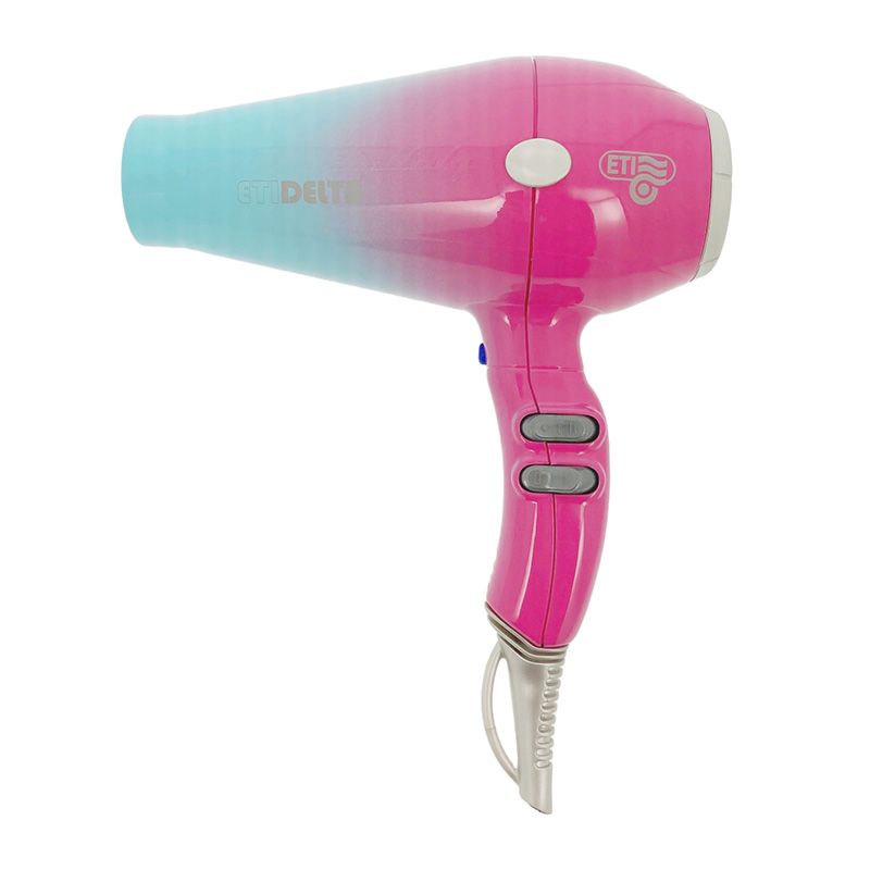 ETI Delta Tutti Frutti Pink/Blue Hairdryer 2500w