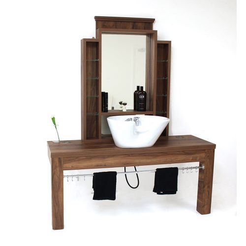 REM Montana Barbers Unit with Backwash Basin